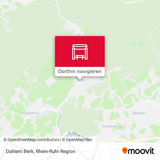 Dahlem Berk Karte