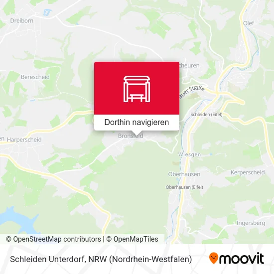 Schleiden Unterdorf Karte