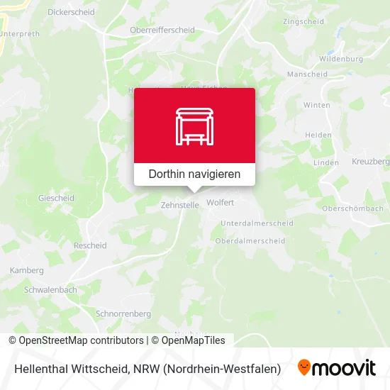 Hellenthal Wittscheid Karte