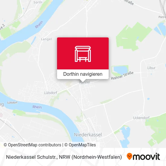 Niederkassel Schulstr. Karte