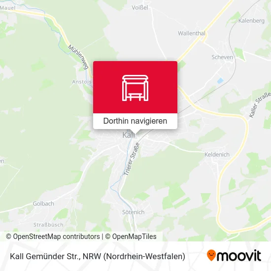 Kall Gemünder Str. Karte