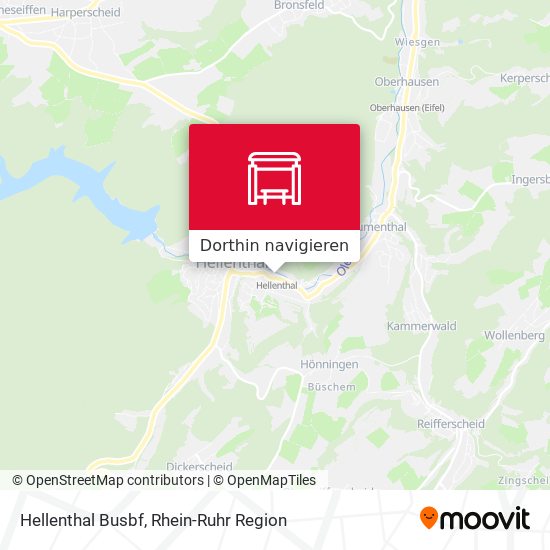 Hellenthal Busbf Karte