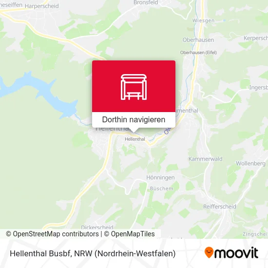 Hellenthal Busbf Karte