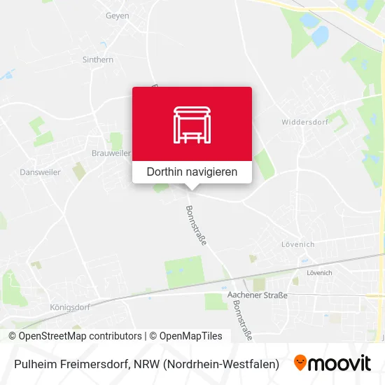 Pulheim Freimersdorf Karte