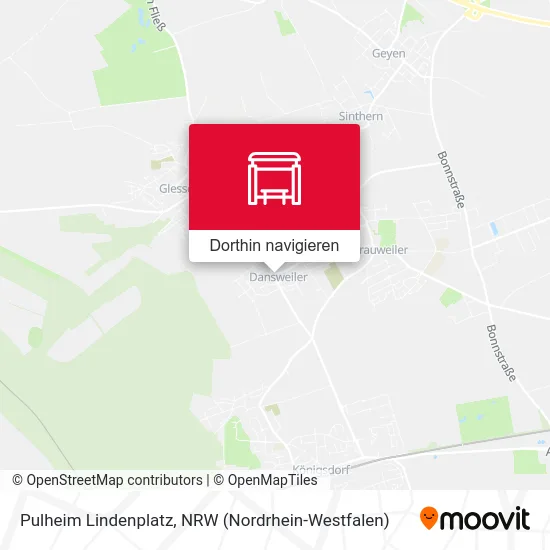 Pulheim Lindenplatz Karte