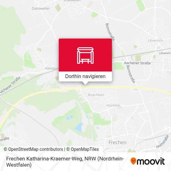 Frechen Katharina-Kraemer-Weg Karte