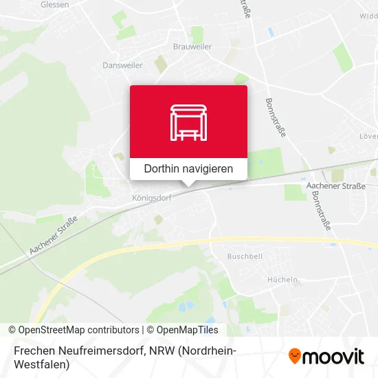 Frechen Neufreimersdorf Karte