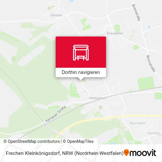 Frechen Kleinkönigsdorf Karte
