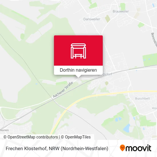 Frechen Klosterhof Karte