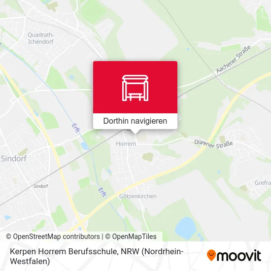 Kerpen Horrem Berufsschule Karte