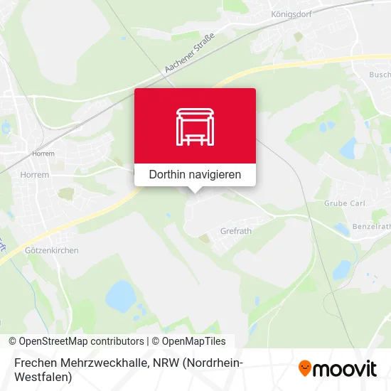 Frechen Mehrzweckhalle Karte