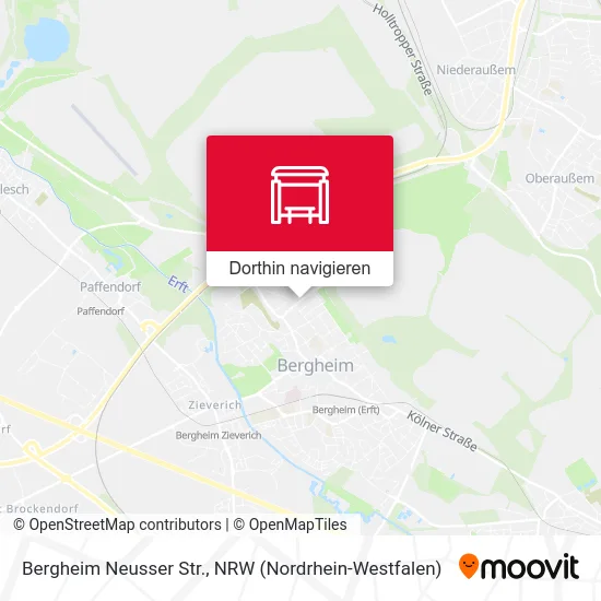 Bergheim Neusser Str. Karte