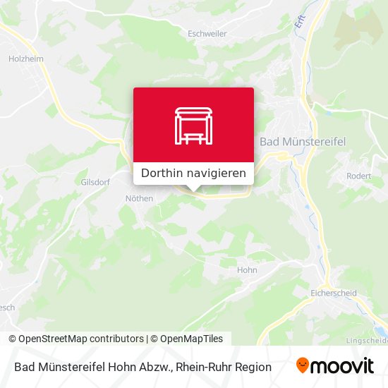 Bad Münstereifel Hohn Abzw. Karte