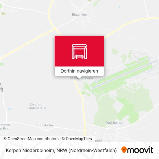 Kerpen Niederbolheim Karte