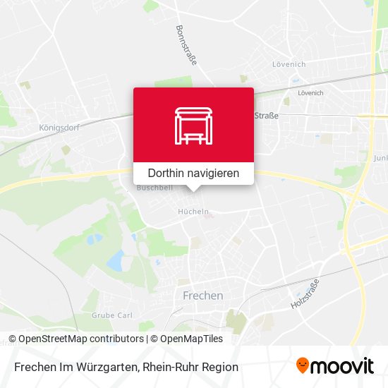 Frechen Im Würzgarten Karte