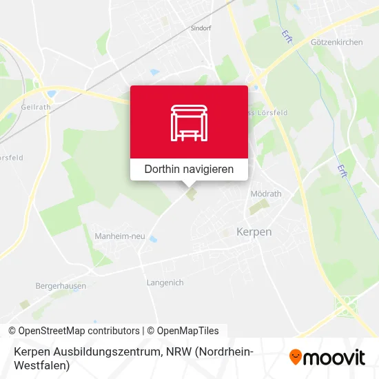 Kerpen Ausbildungszentrum Karte