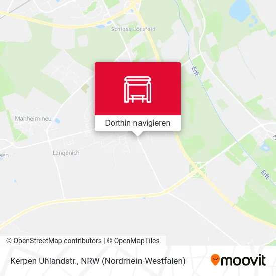 Kerpen Uhlandstr. Karte