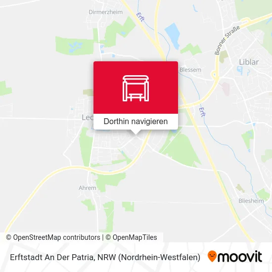 Erftstadt An Der Patria Karte