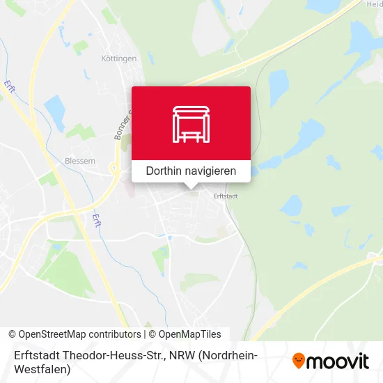 Erftstadt Theodor-Heuss-Str. Karte