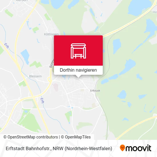 Erftstadt Bahnhofstr. Karte