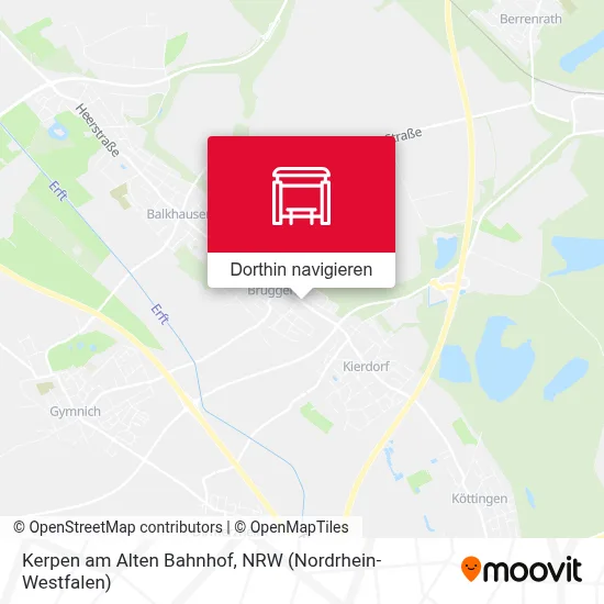 Kerpen am Alten Bahnhof Karte