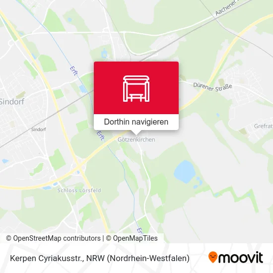 Kerpen Cyriakusstr. Karte