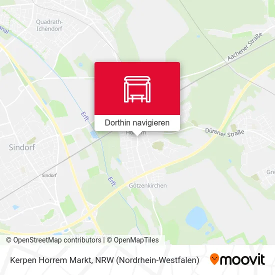 Kerpen Horrem Markt Karte