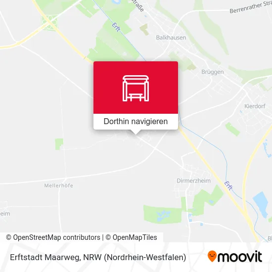 Erftstadt Maarweg Karte