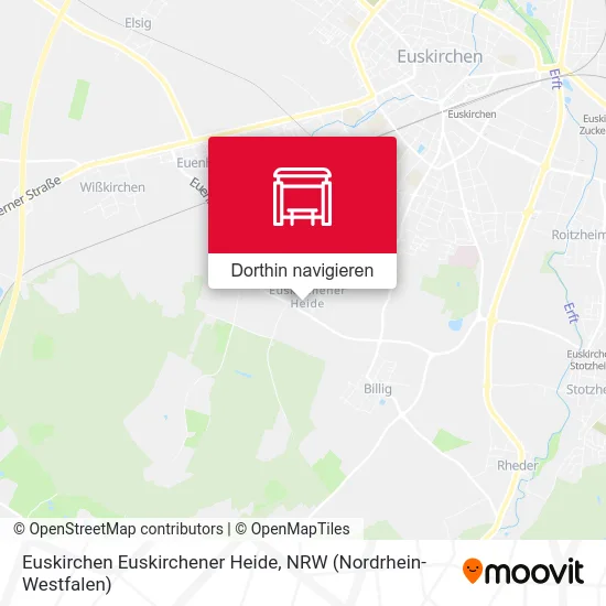 Euskirchen Euskirchener Heide Karte