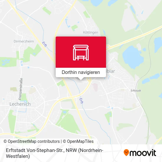 Erftstadt Von-Stephan-Str. Karte