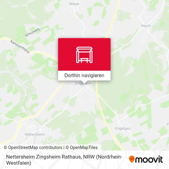 Nettersheim Zingsheim Rathaus Karte