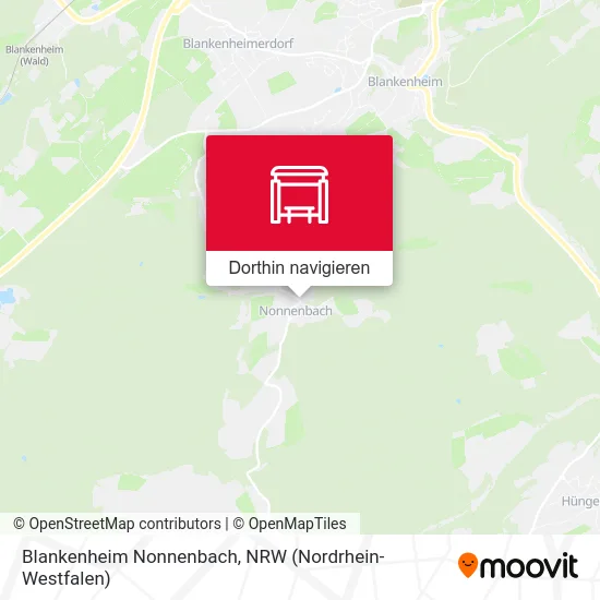 Blankenheim Nonnenbach Karte