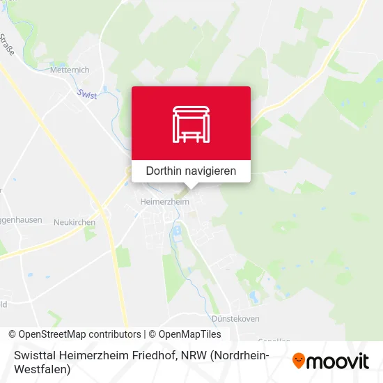 Swisttal Heimerzheim Friedhof Karte