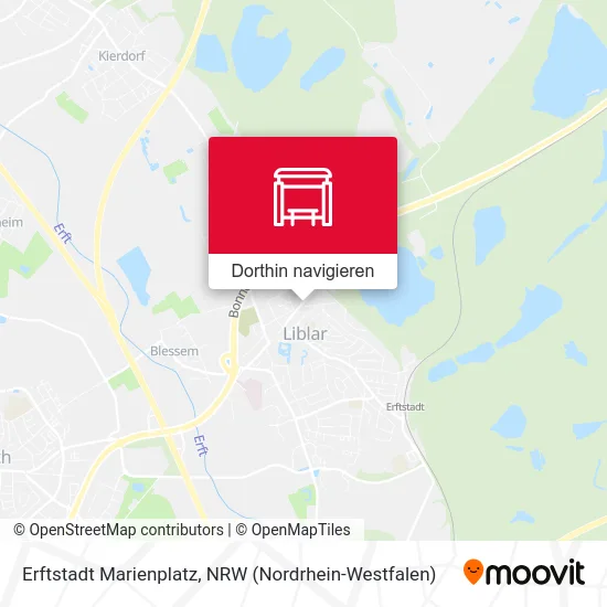 Erftstadt Marienplatz Karte