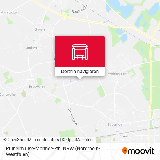 Pulheim Lise-Meitner-Str. Karte