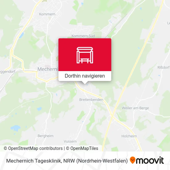 Mechernich Tagesklinik Karte
