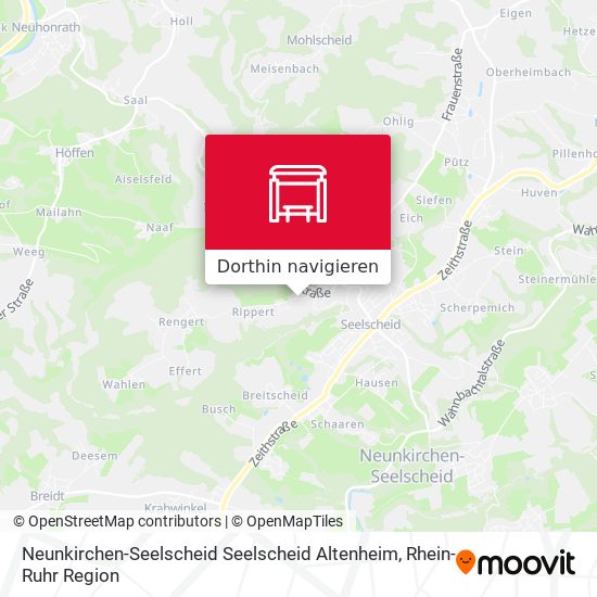 Neunkirchen-Seelscheid Seelscheid Altenheim Karte