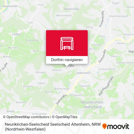 Neunkirchen-Seelscheid Seelscheid Altenheim Karte