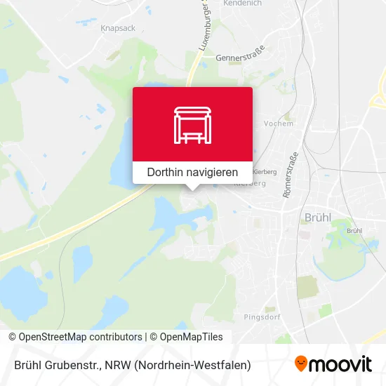 Brühl Grubenstr. Karte