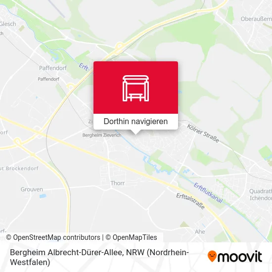 Bergheim Albrecht-Dürer-Allee Karte