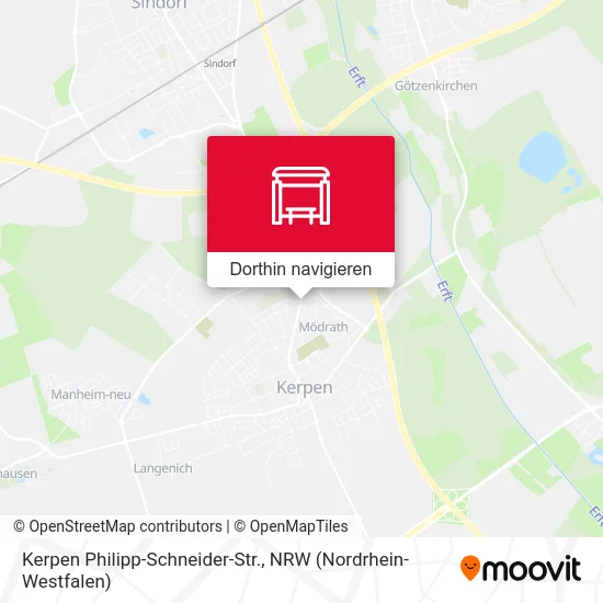 Kerpen Philipp-Schneider-Str. Karte