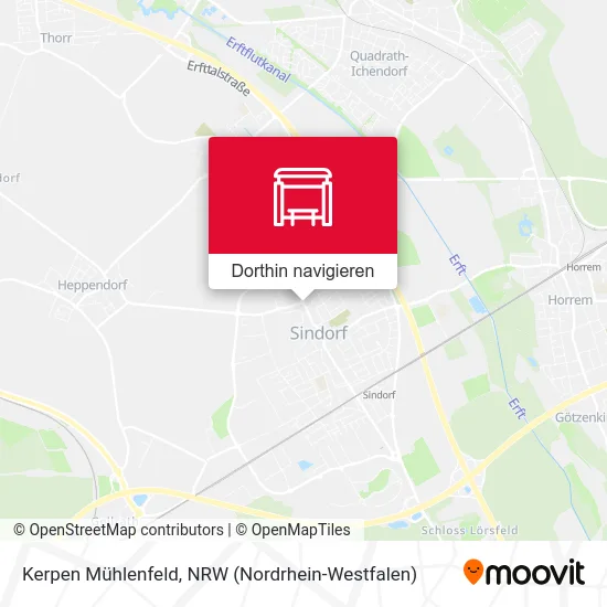 Kerpen Mühlenfeld Karte