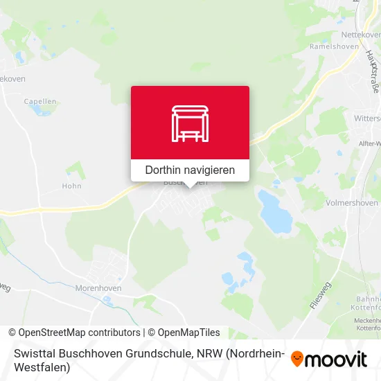 Swisttal Buschhoven Grundschule Karte
