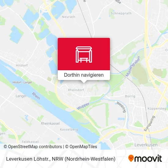 Leverkusen Löhstr. Karte