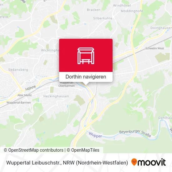 Wuppertal Leibuschstr. Karte