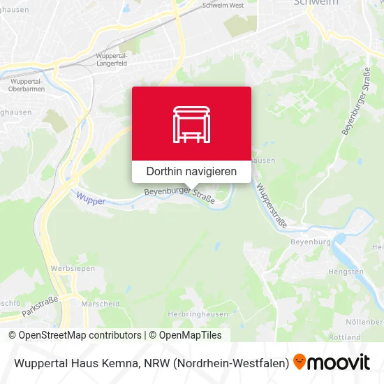 Wuppertal Haus Kemna Karte
