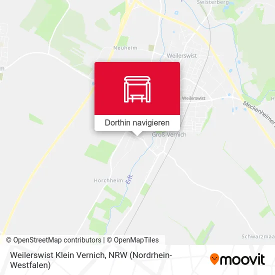 Weilerswist Klein Vernich Karte