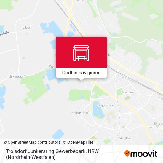 Troisdorf Junkersring Gewerbepark Karte