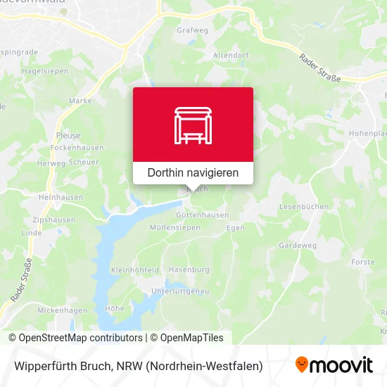 Wipperfürth Bruch Karte