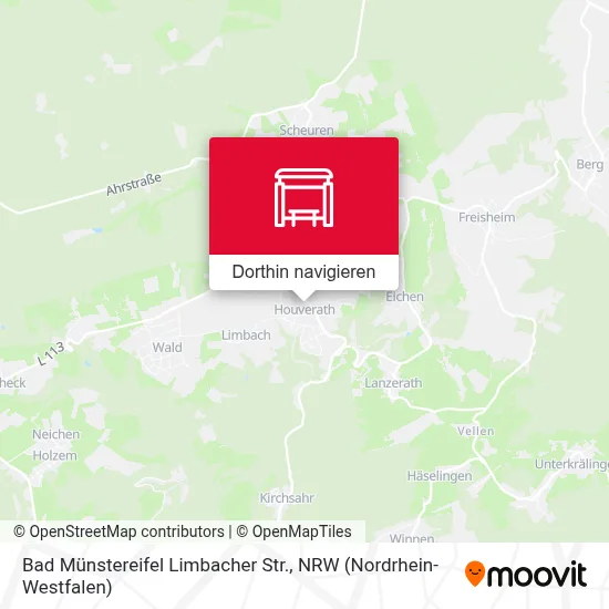 Bad Münstereifel Limbacher Str. Karte